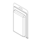Visipak Thermoform-CLAMSHELL-#411-8.250-4.938-6.094-3.625-0.625-0.015-CLEAR, 300PK 411TF - alternate 1